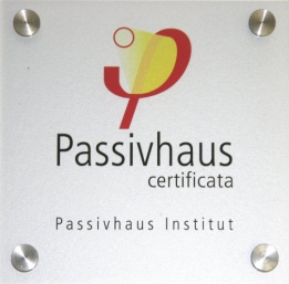 Ottenuta la certificazione Passiv Haus Institute per le nostre ville denominate 